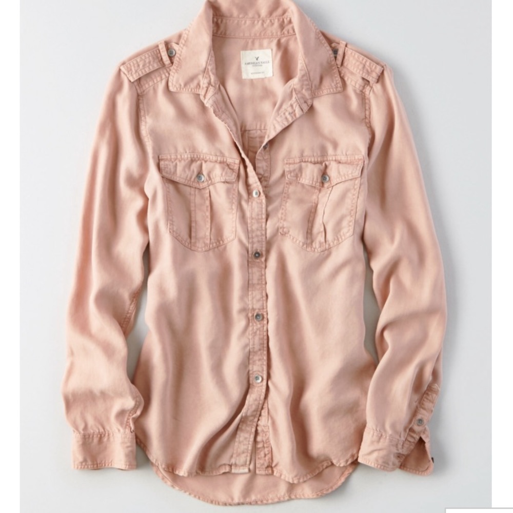 Blush Utility Shirt